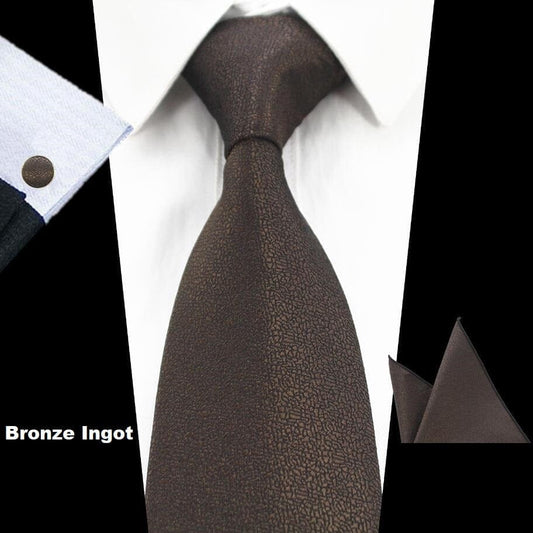 Brown Tie Set