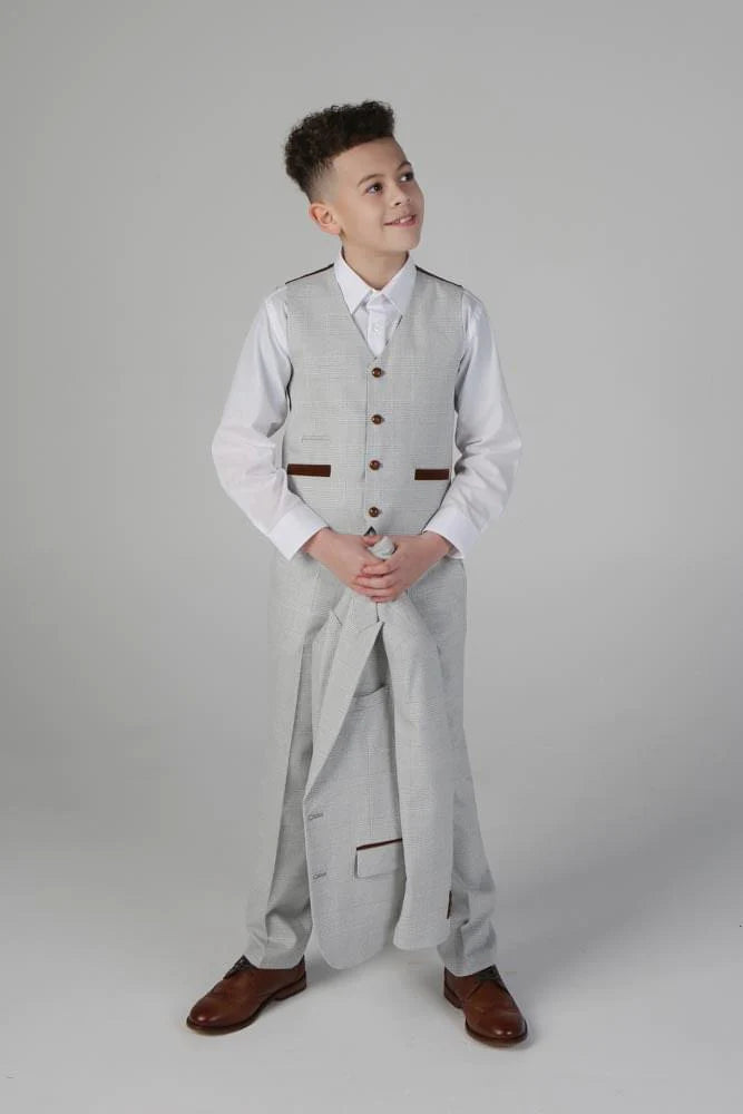 Kids Mark Stone Three Piece Suit (Matching Adult Version Available)