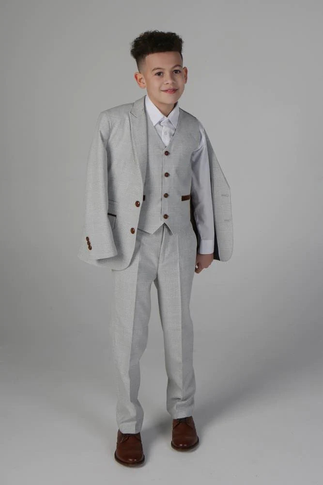 Kids Mark Stone Three Piece Suit (Matching Adult Version Available)