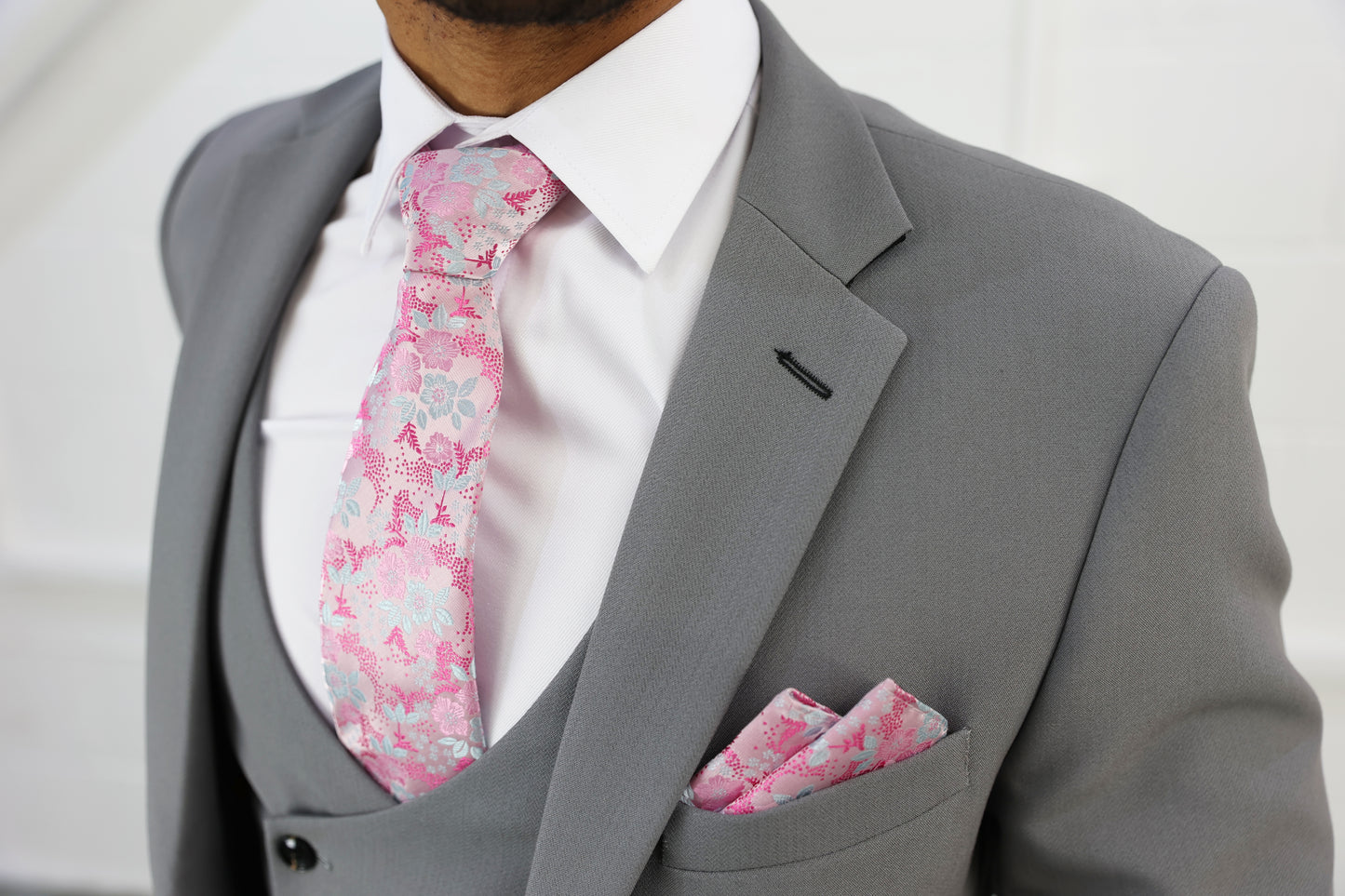 Mason Grey Three Piece Suit