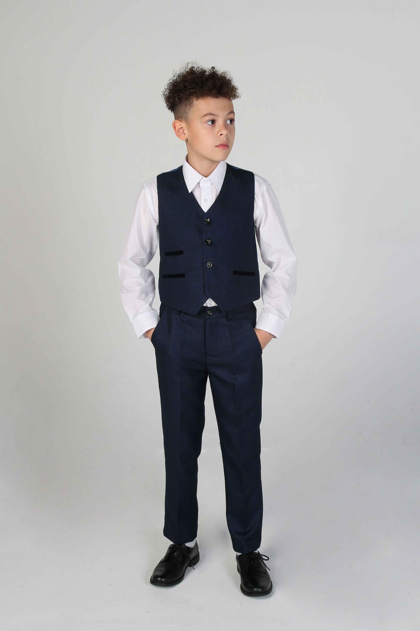 Paul Andrew Arthur Navy Three Piece Suit (Child Size)