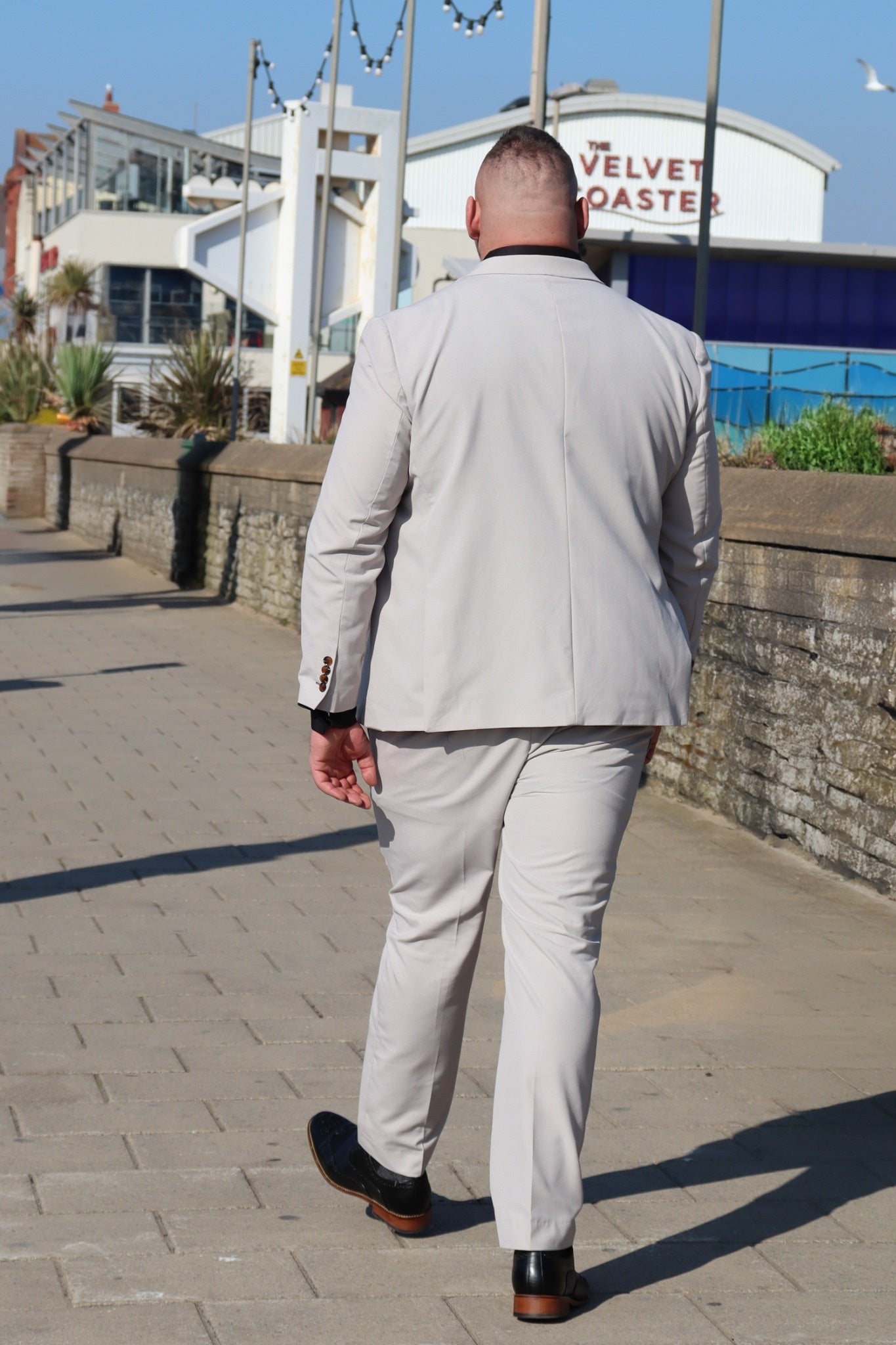 Kian XL Stone Three Piece Suit