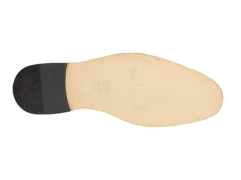 Solid Tan Leather Brogue