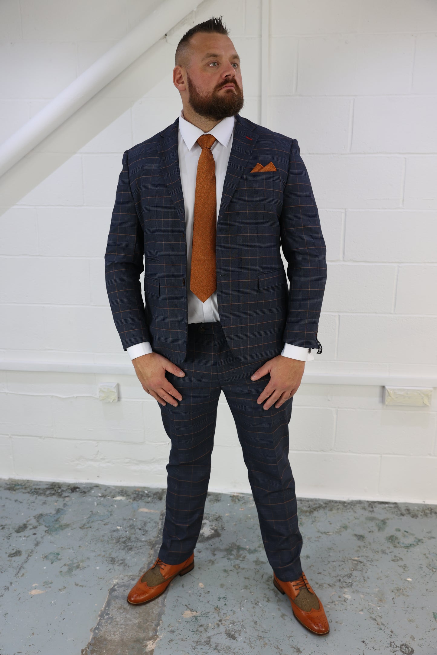 Thomas Check Two Piece Suit