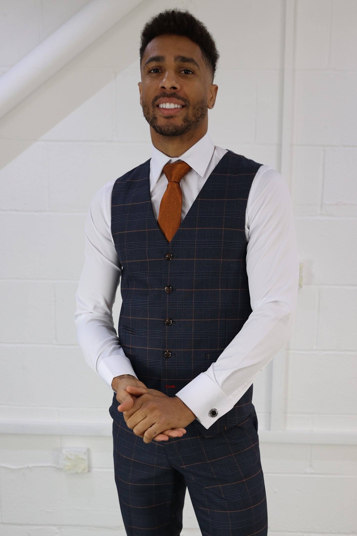 Thomas Check Waistcoat