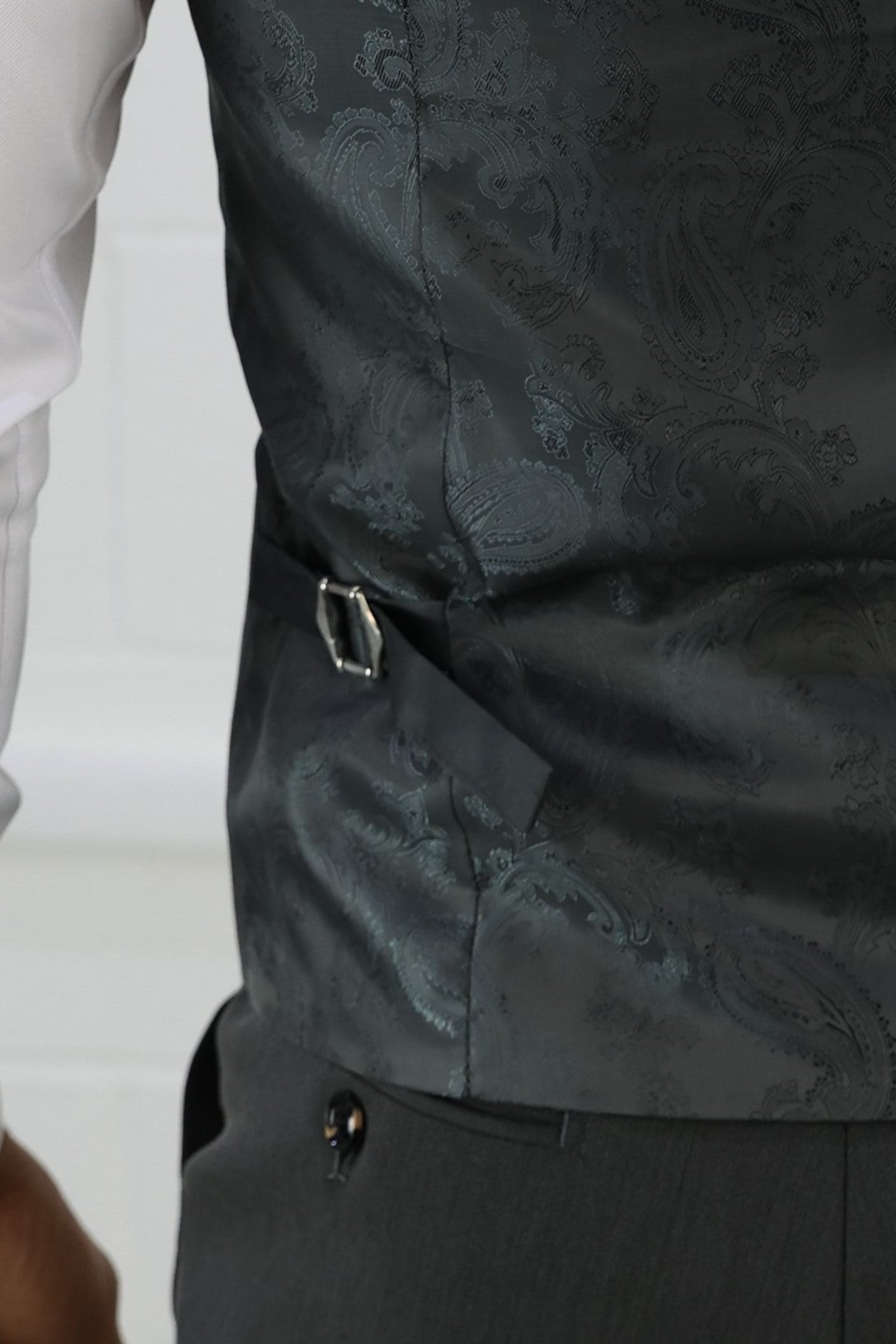 Vincent Charcoal Waistcoat