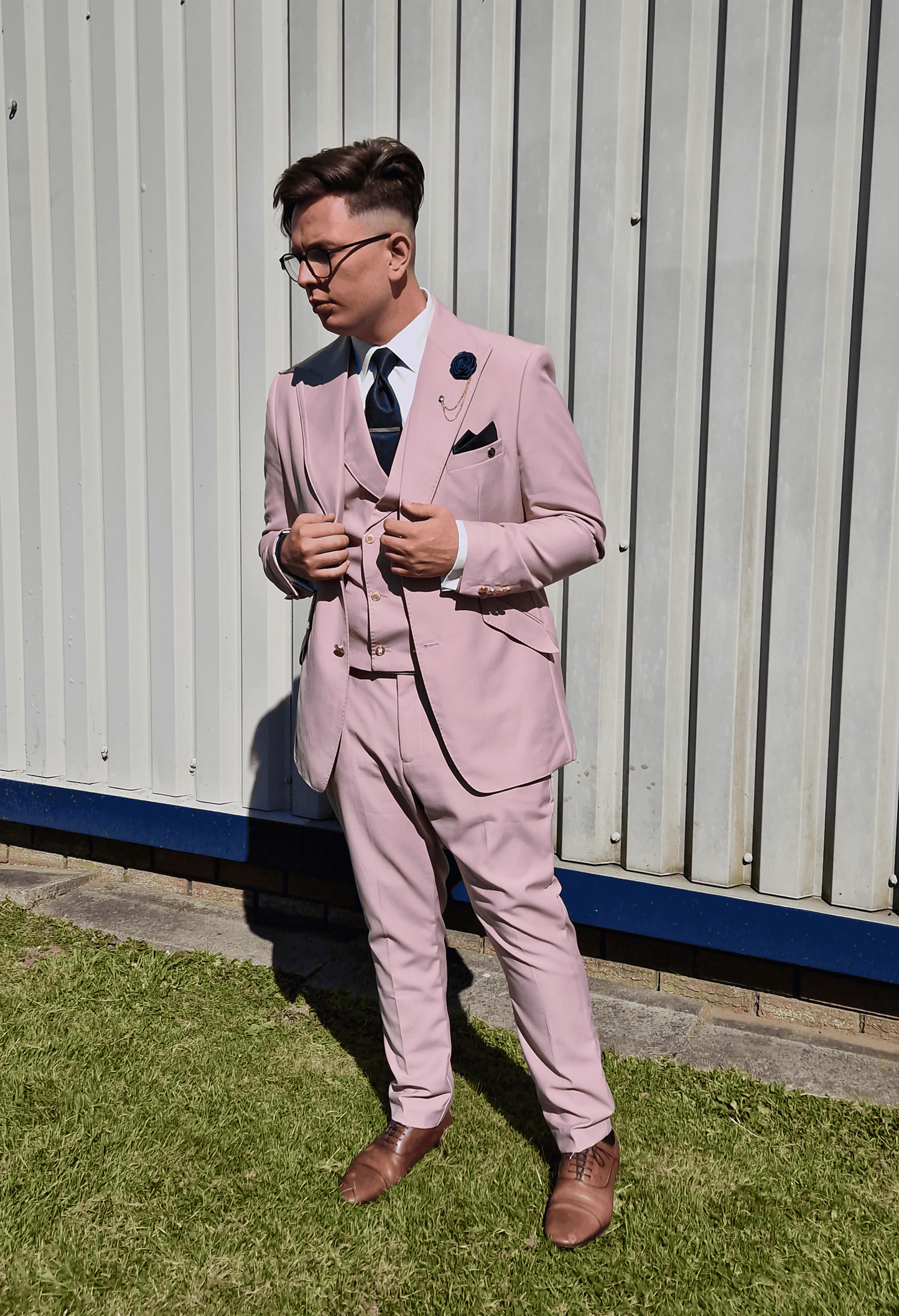 Suitbae Blush Pink Wool Wedding Package 📦 (minimum 3 people)