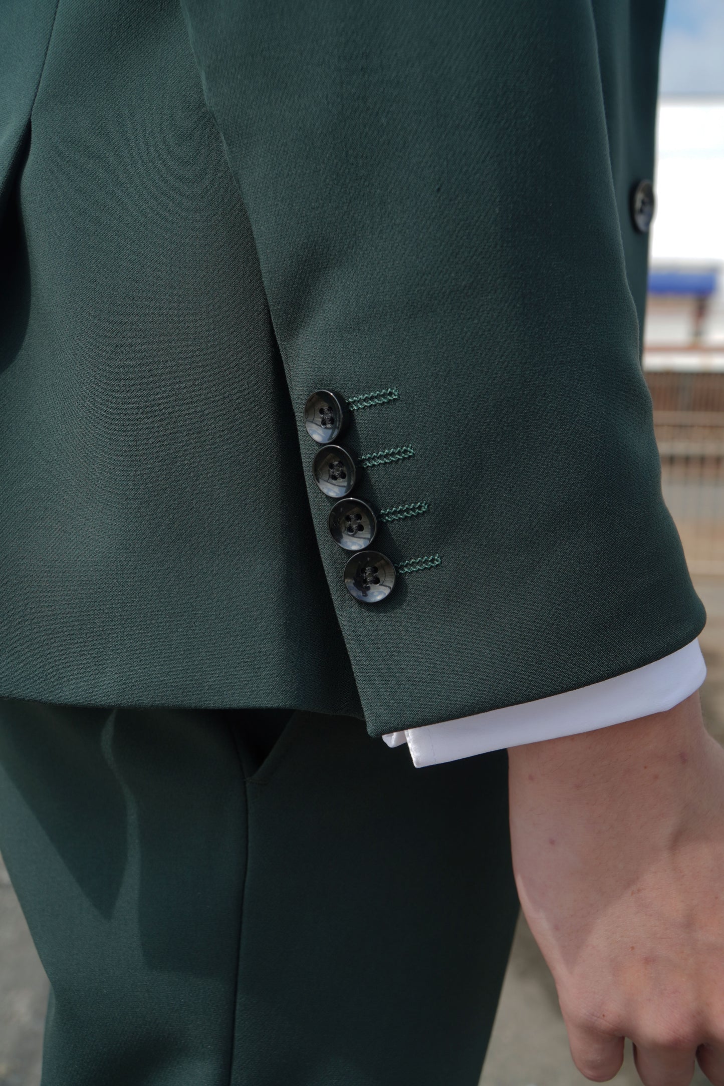 Archie Green Three Piece Suit