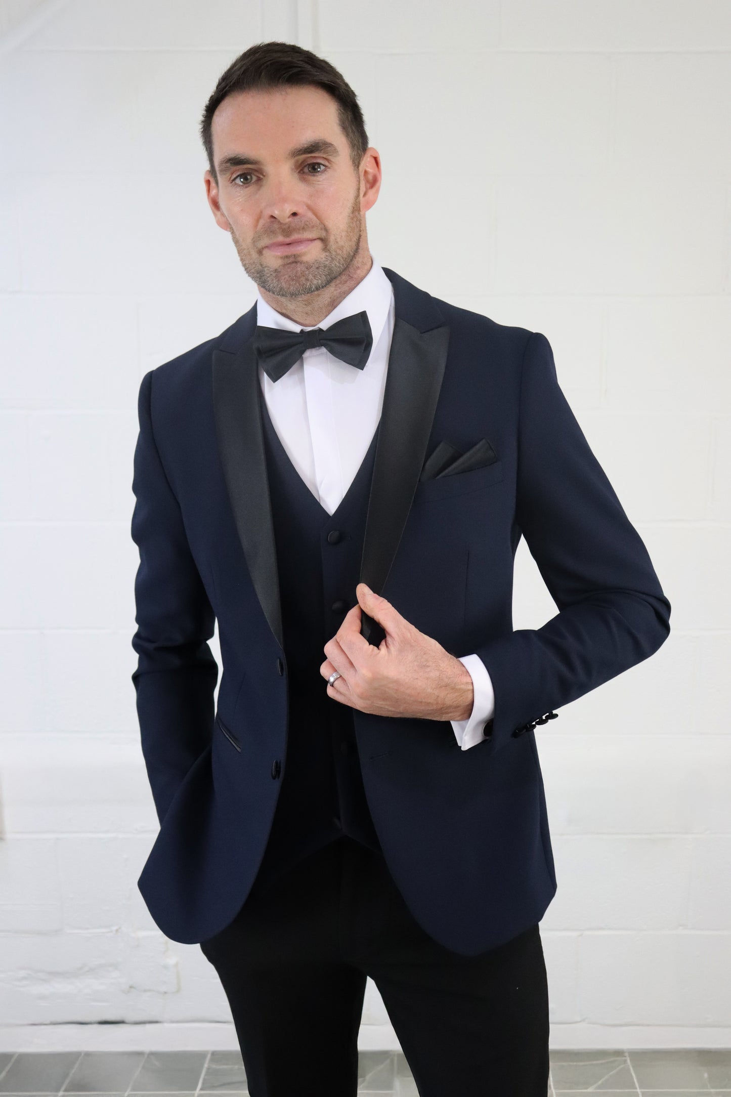Diablo Navy Tuxedo Jacket