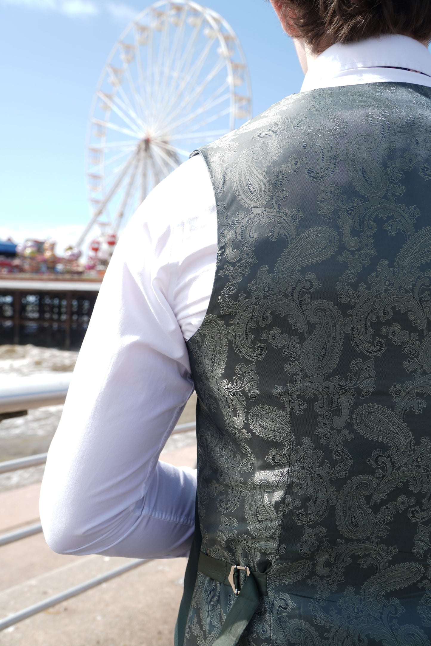 Archie Green Three Piece Suit