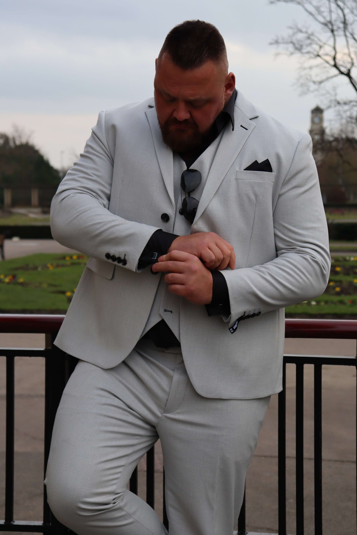 Charles Stone XL Three Piece Suit