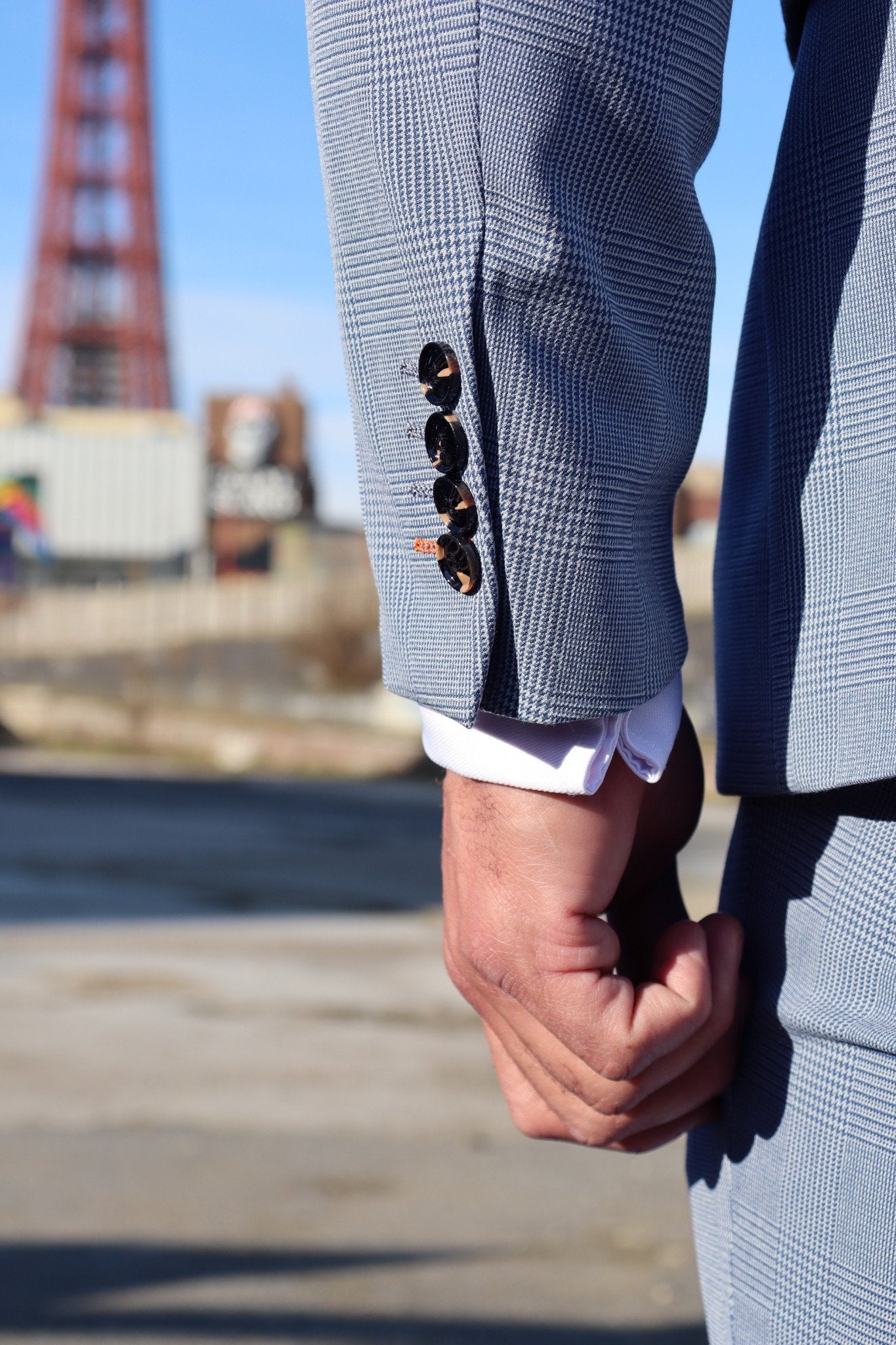 Charles Sky Three Piece Suit