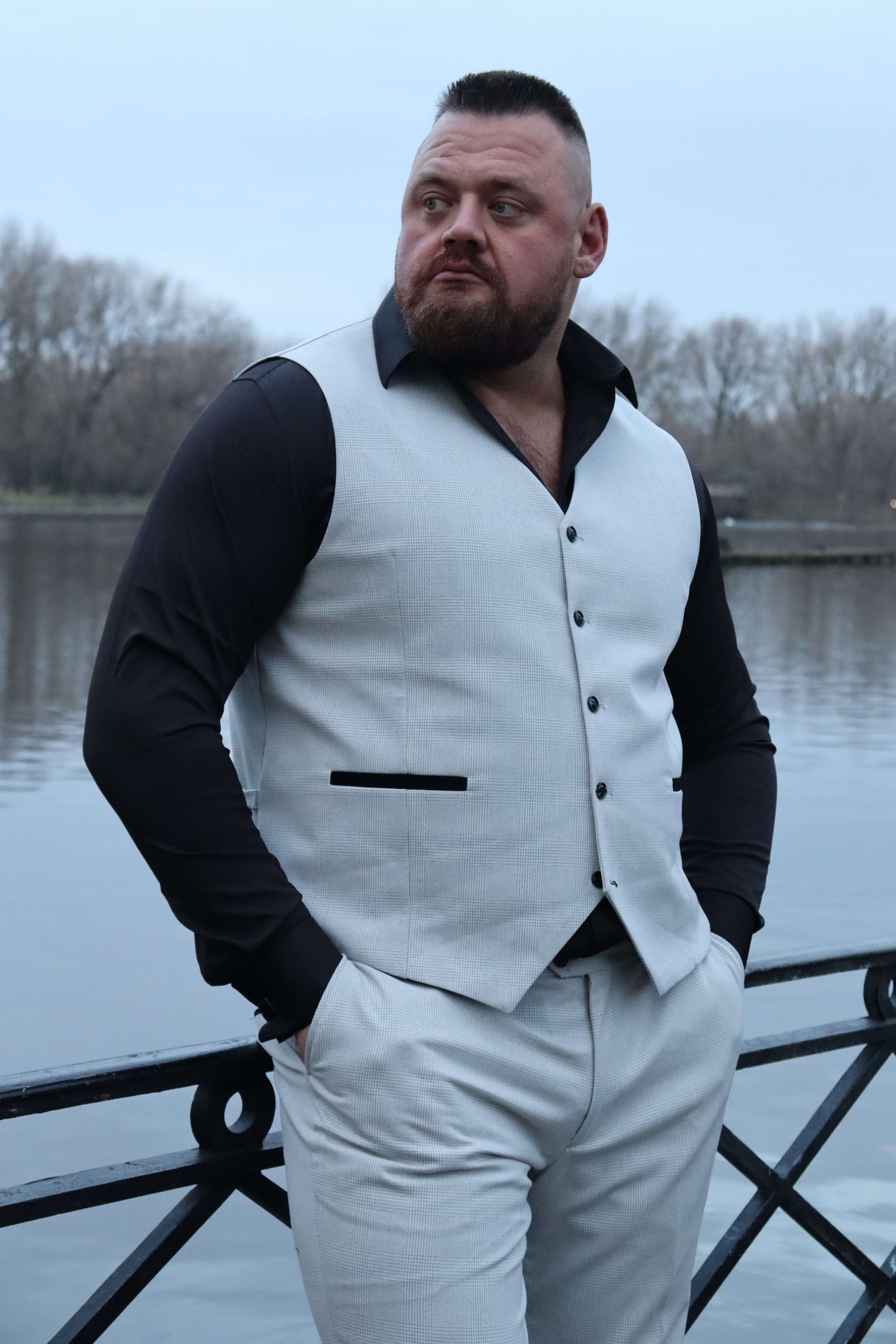 Charles Stone XL Three Piece Suit