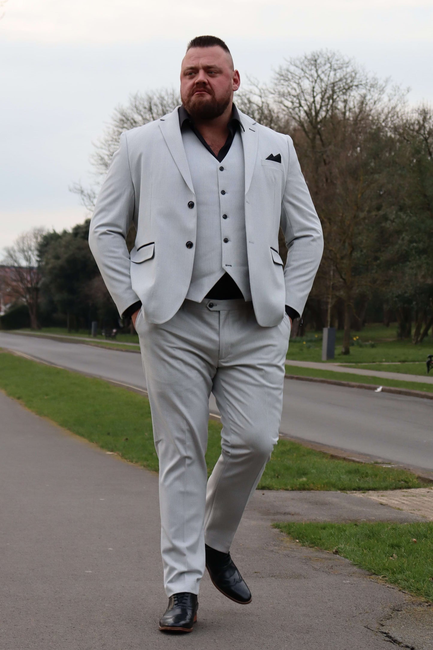 Charles Stone XL Three Piece Suit