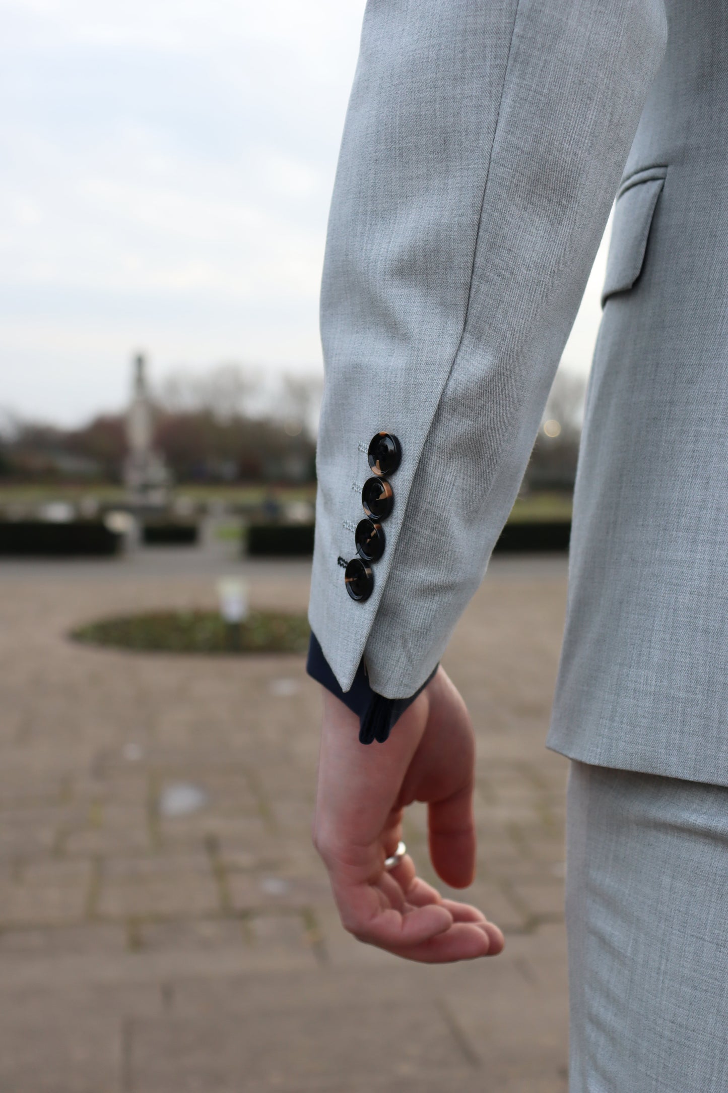 Harry Light Grey Three Piece Suit