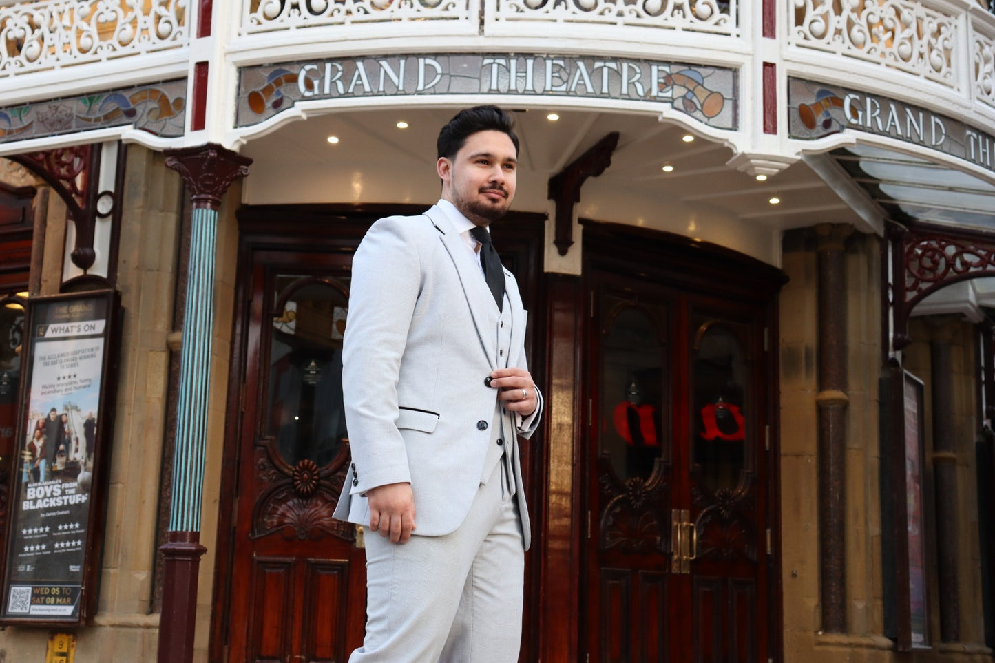 CHARLES STONE THREE PIECE SUIT