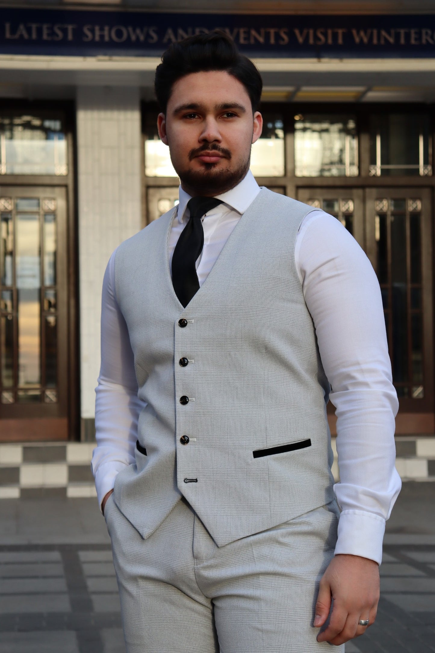 CHARLES STONE THREE PIECE SUIT