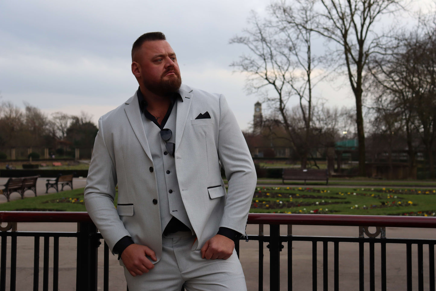 Charles Stone XL Three Piece Suit