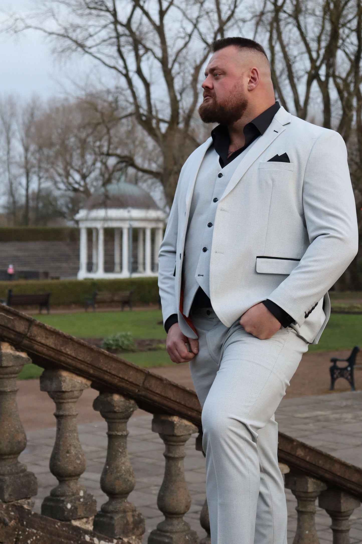 Charles Stone XL Three Piece Suit