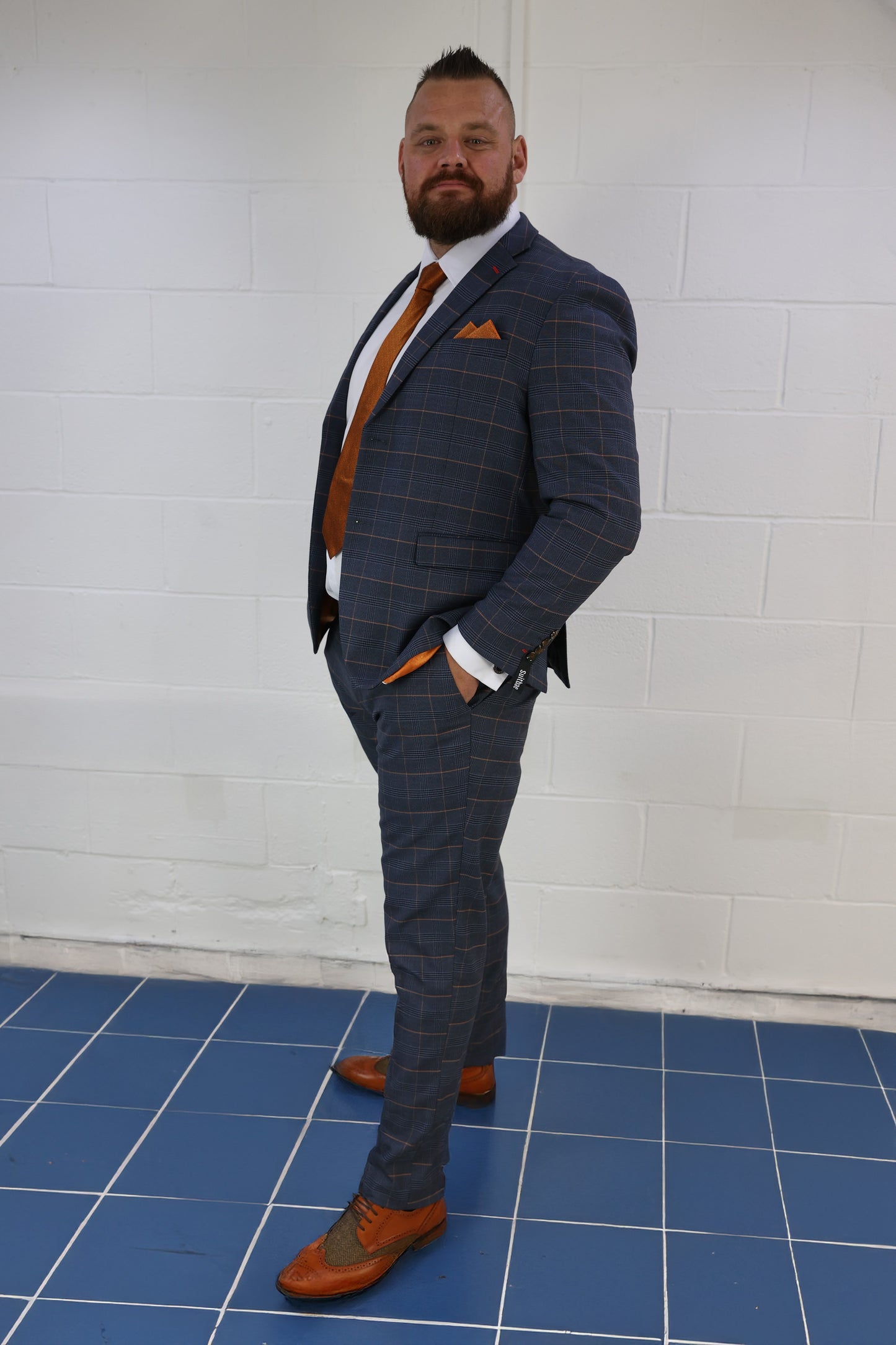 Thomas Check Two Piece Suit