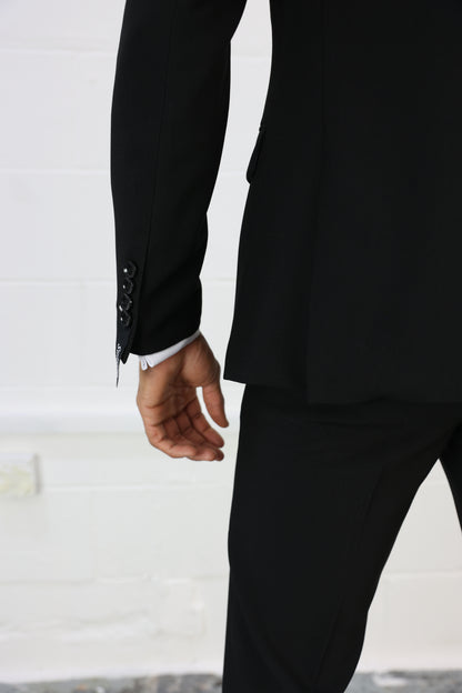 Diablo XL Black Three Piece Suit