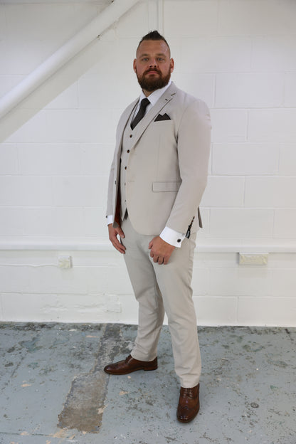 Kian XL Stone Three Piece Suit