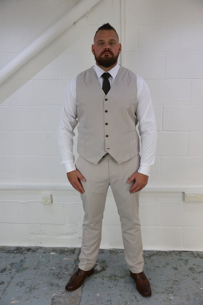 Kian XL Stone Three Piece Suit