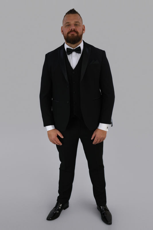 Diablo Black Three Piece Tuxedo XL