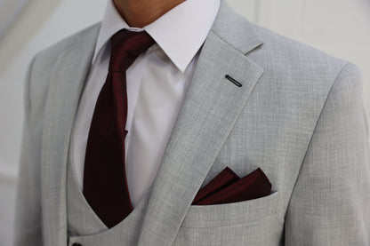 Harry Light Grey Three Piece Suit