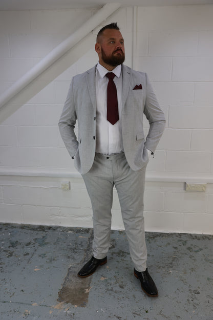 Harry Light Grey Two Piece Suit