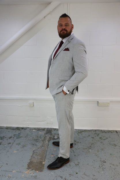 Harry Light Grey Two Piece Suit