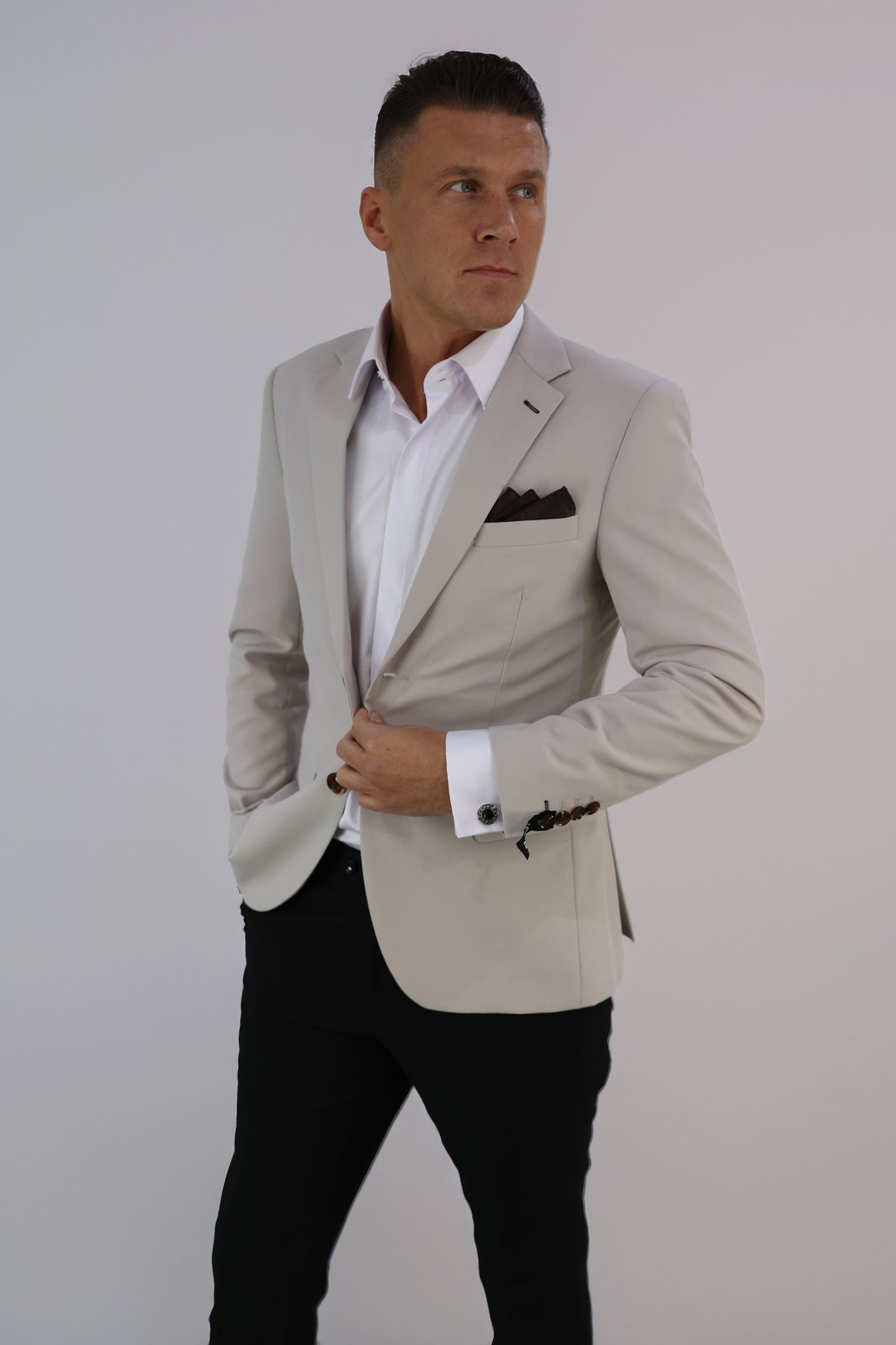 Kian Stone Three Piece Suit