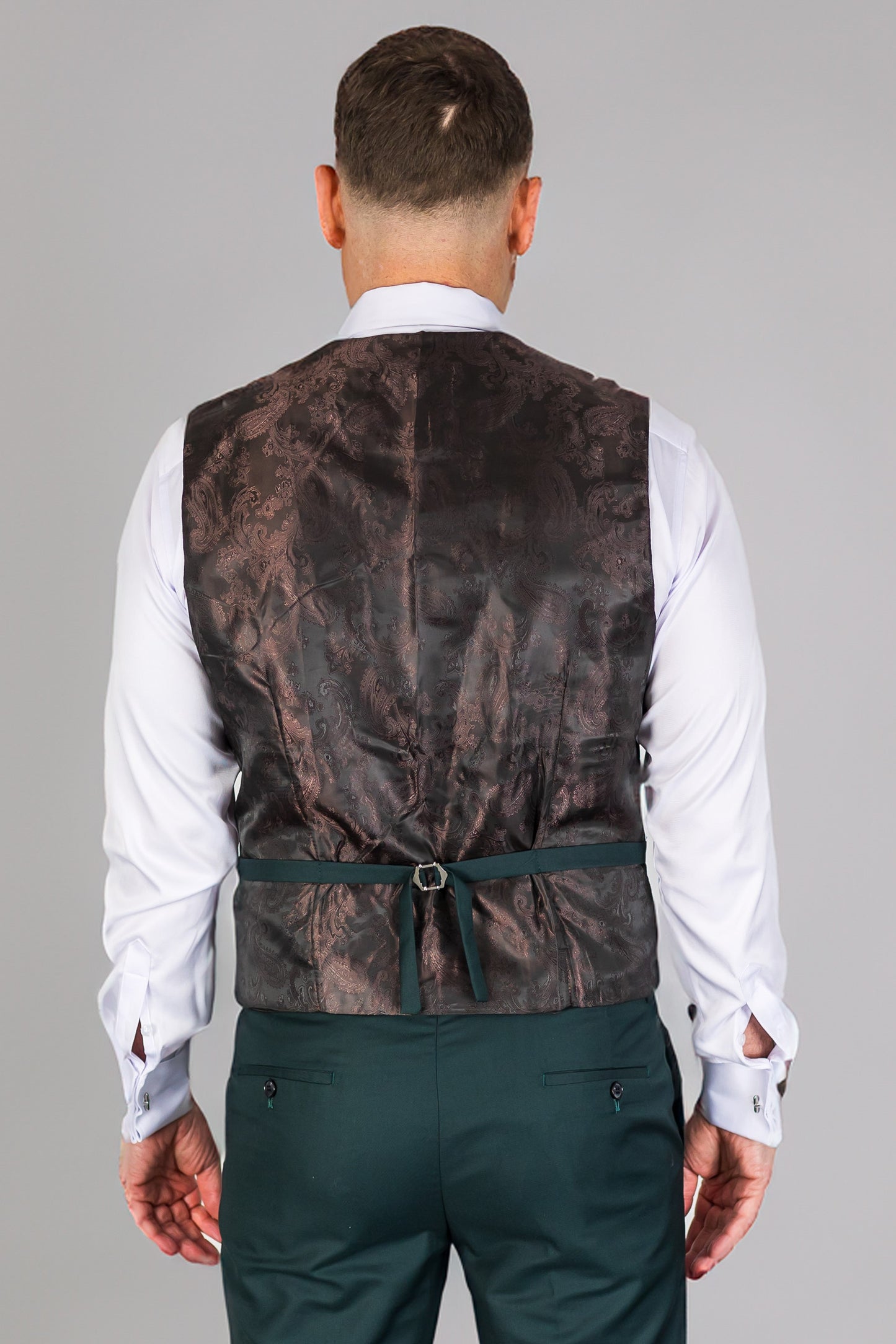 Suitbae Archie Green Waistcoat