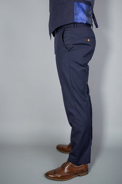 Suitbae Lawrence Navy Three Piece Suit