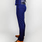 Suitbae Royal Blue Pin Three Piece Suit