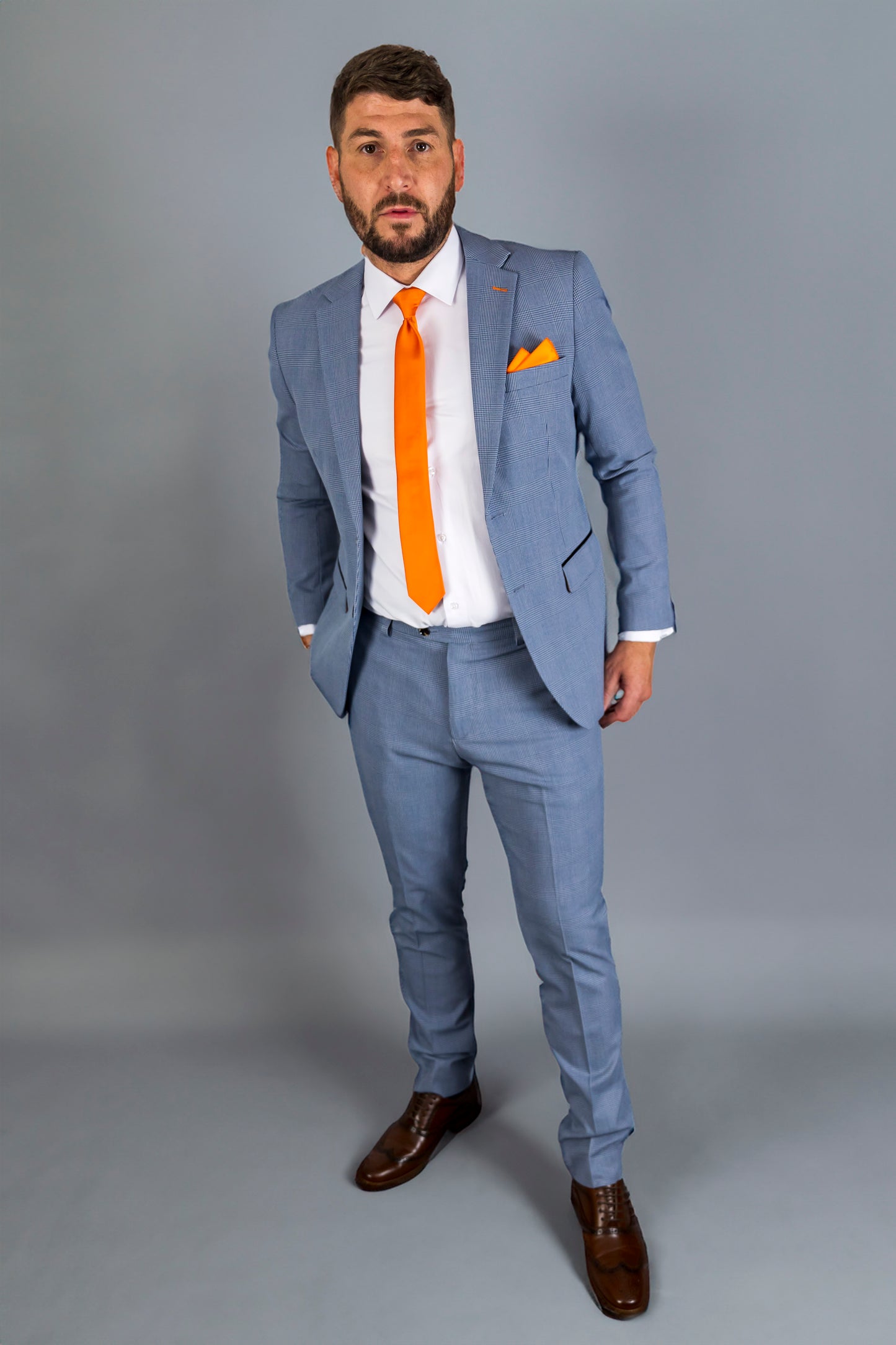 Charles Sky Three Piece Suit