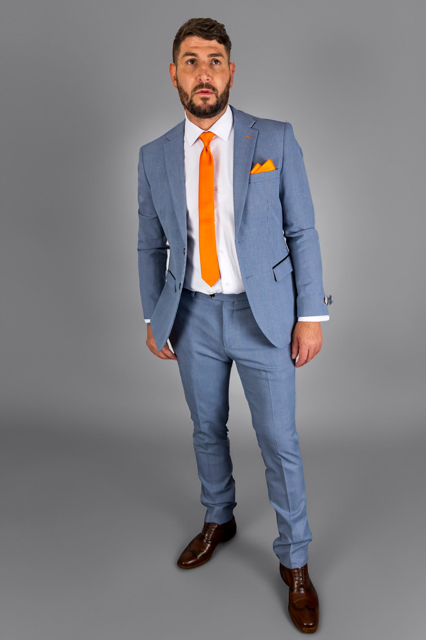 Charles Sky Three Piece Suit