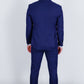 Suitbae Royal Blue Pin Three Piece Suit