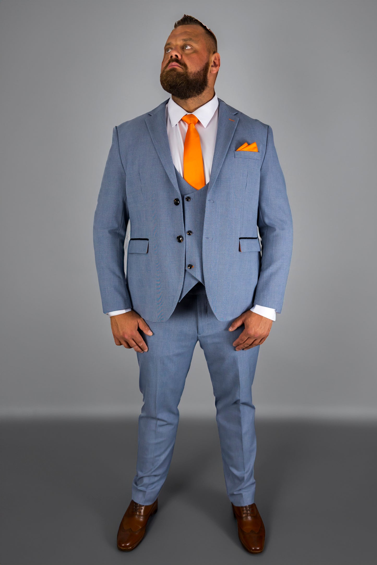 Charles Sky Three Piece Suit