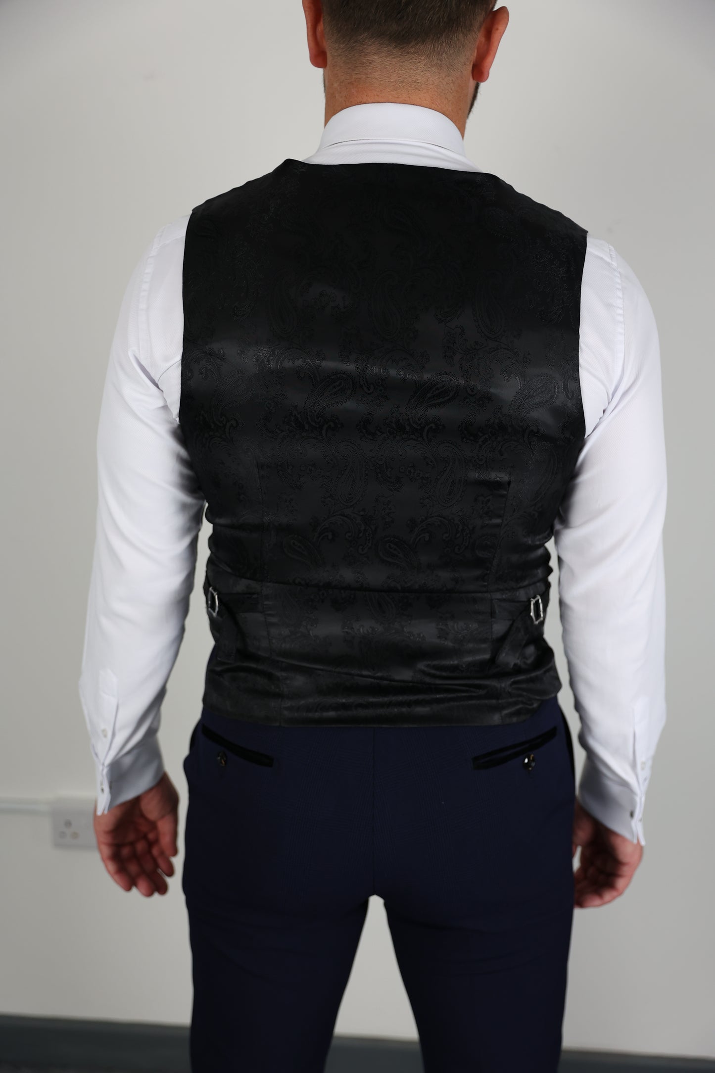 Charles Navy Waistcoat