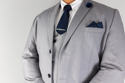 Suitbae Mason Grey Three Piece Suit XL
