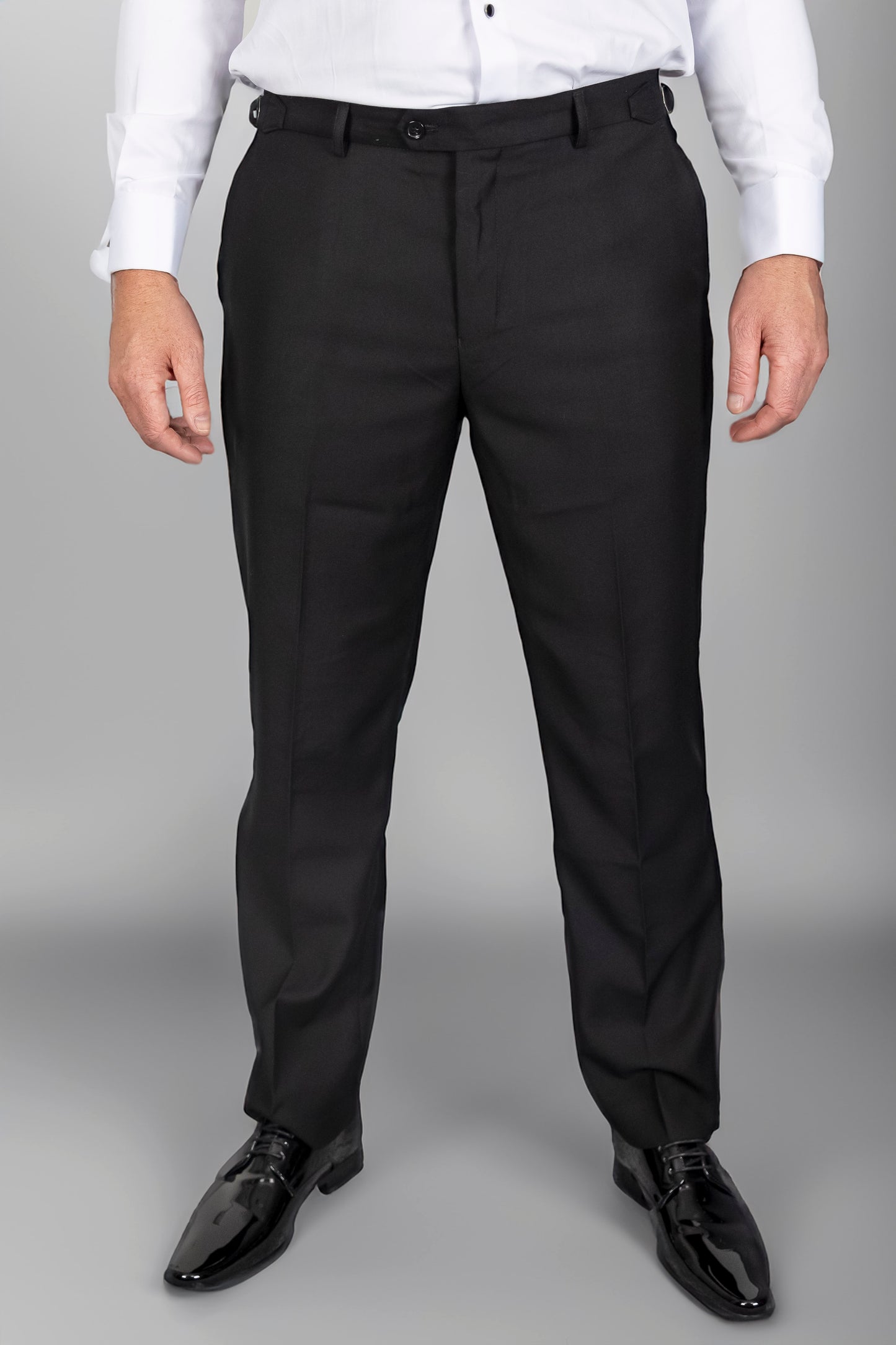 Black Tuxedo 100% Wool Two Piece Suit
