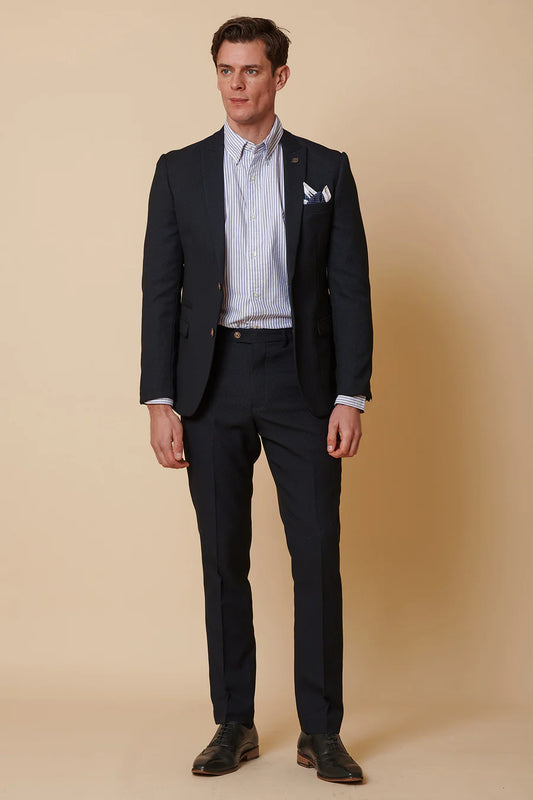 Marc Darcy Navy Two Piece Suit