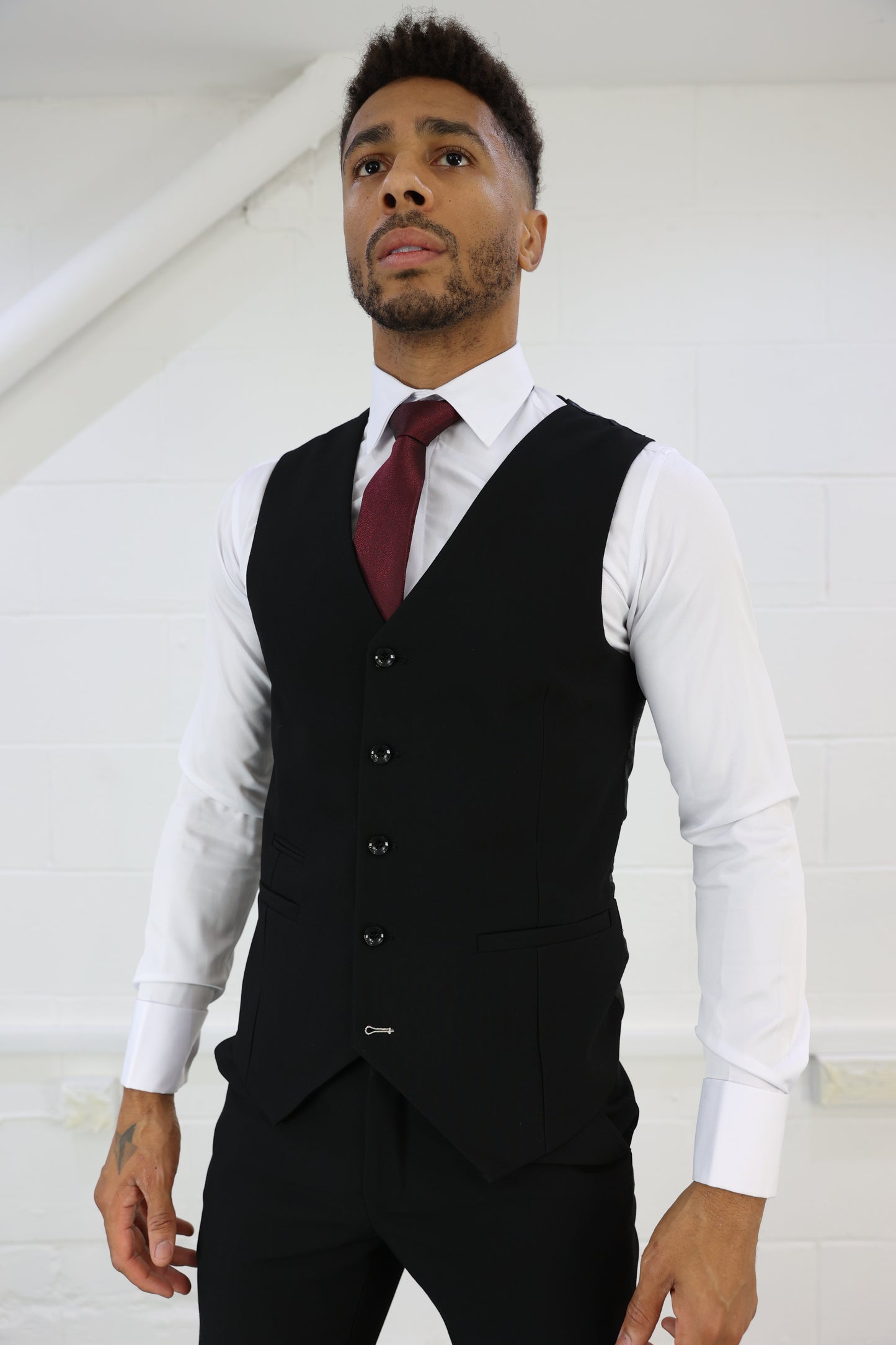 Diablo Black Waistcoat