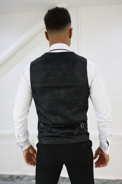 Diablo Black Waistcoat