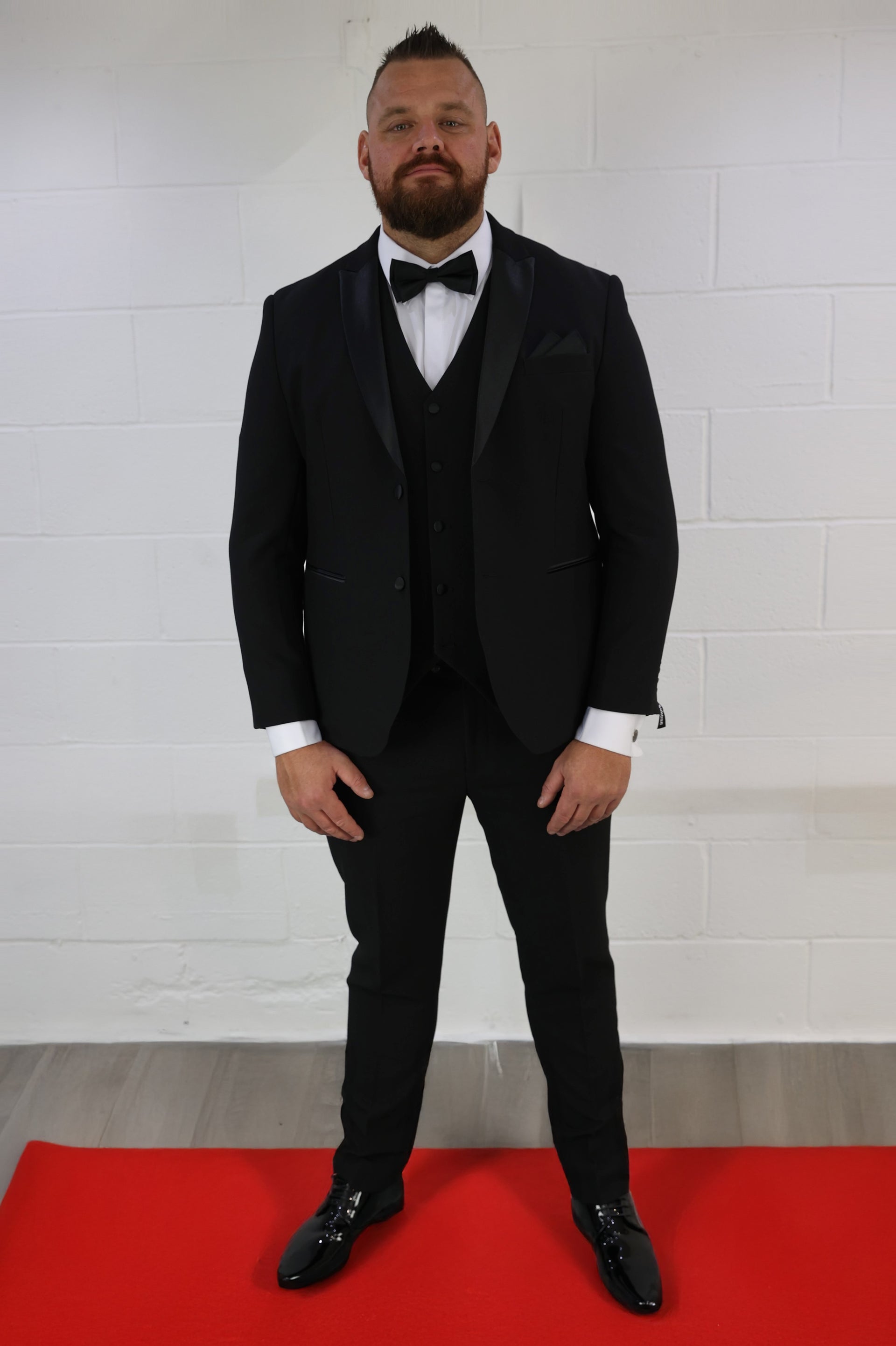 Diablo Tuxedo Waistcoat | Elegant Black Tie Style