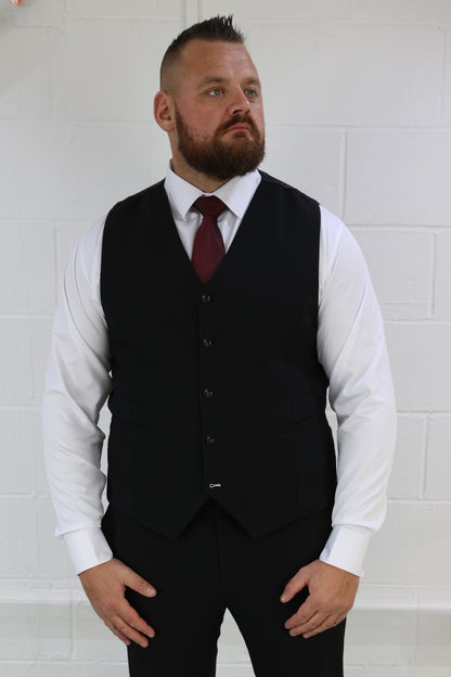 Diablo XL Black Three Piece Suit