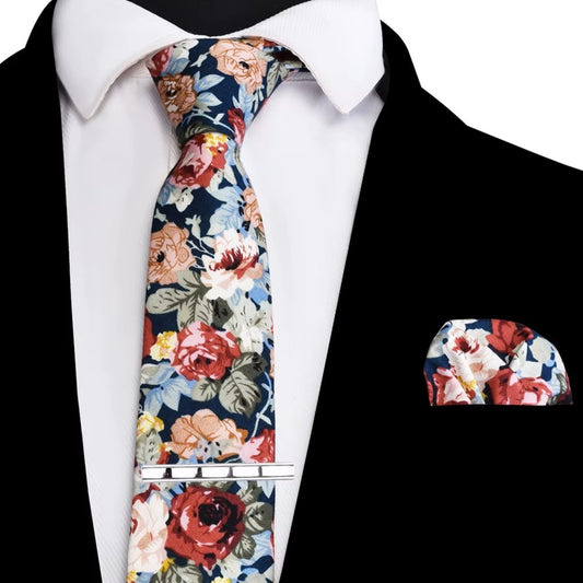 Heritage Floral Tie Set
