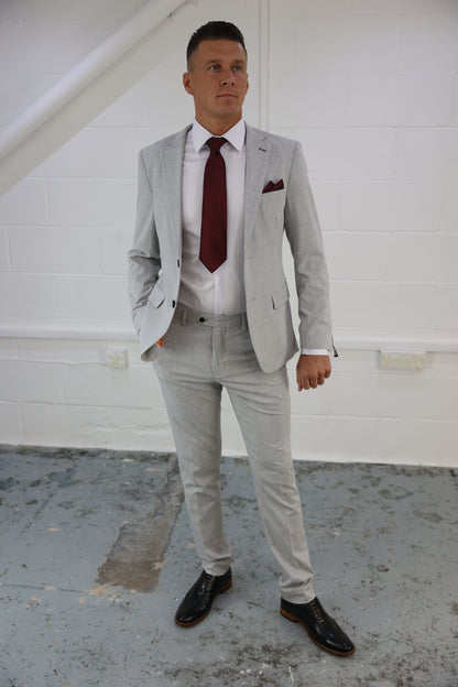 Harry Light Grey Two Piece Suit