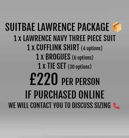 Suitbae Lawrence Navy Package